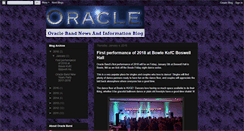 Desktop Screenshot of blog.oracleband.net