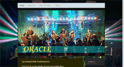 Desktop Screenshot of oracleband.net